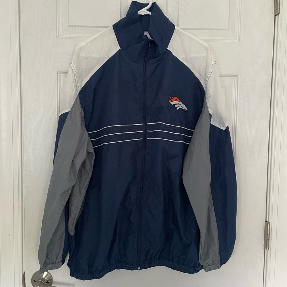 Denver Broncos SI NFL Full Zip Windbreaker